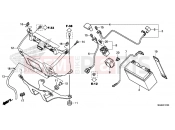HONDA NC700SAC NC700S 2012 F-31 BATTERY
