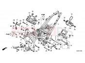 HONDA NC700SAC NC700S 2012 F-34 FRAME HOUSING