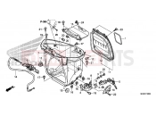 HONDA NC700SAC NC700S 2012 F-38 LUGGAGE BOX
