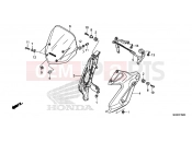 HONDA NC700SAC NC700S 2012 F-39 FRONT ENGINE HOUSING