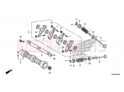 HONDA NC700SC NC700S 2012 E-3 CAMSHAFT / VALVE