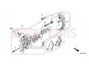 HONDA NC700SC NC700S 2012 F-10 FRONT BRAKE CALIPER (NC700S)