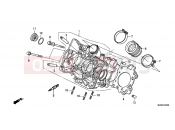 HONDA NC700SDC NC700S 2012 E-2 CYLINDER HEAD