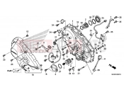 HONDA NC700SDC NC700S 2012 E-5-1 RIGHT CRANKSHAFT COVER (NC700SD)