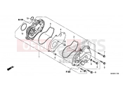 HONDA NC700SDC NC700S 2012 E-11 WATER PUMP