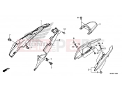 HONDA NC700SAD NC700S ABS 2013 F-18 SEAT HOST
