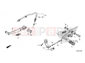 HONDA NC700SAD NC700S ABS 2013 F-23 PEDAL