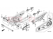 HONDA NC700SAD NC700S ABS 2013 F-26 SWING ARM