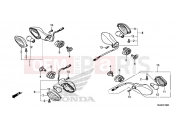 HONDA NC700SAD NC700S ABS 2013 F-29 FLASHING