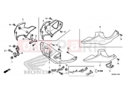 HONDA NC700SDD NC700S Dual Cluth ABS 2013 F-41 LOWER ENGINE