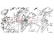 HONDA NC700SDE NC700SD 2014 F-30 REAR LAMP
