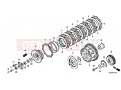 HONDA NC700XC NC700X 2012 E-7 CLUTCH (NC700X / XA)