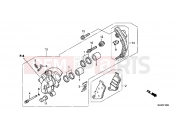 HONDA NC700XC NC700X 2012 F-10 FRONT BRAKE CALIPER (NC700X)