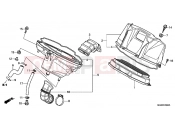 HONDA NC700XC NC700X 2012 F-20 AIR FILTER