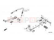 HONDA NC700XC NC700X 2012 F-23 PEDAL