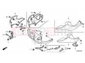HONDA NC700XC NC700X 2012 F-41 LOWER ENGINE