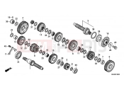 HONDA NC700XAC NC700X ABS 2012 E-16 ÁTTÉTEL (NC700X/XA)