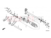 HONDA NC700XAC NC700X ABS 2012 E-17 TRANSMISSION DRUM (NC700X / XA)