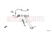 HONDA NC700XAC NC700X ABS 2012 F-25 SUPPORT