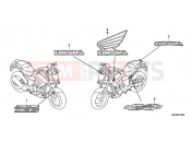 HONDA NC700XAC NC700X ABS 2012 F-44 JELZÉS
