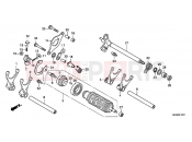 HONDA NC700XDC NC700X Dual Cluth ABS 2012 E-17-1 TRANSMISSION DRUM (NC700XD)