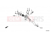 HONDA NC700XDD NC700X Dual Cluth ABS 2013 E-18 THERMOSTAT