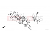 HONDA NC700XDD NC700X Dual Cluth ABS 2013 E-19 TRANSMISSION GEAR
