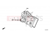HONDA NC700XDE NC700XD 2014 E-1 VALVE COVER