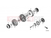 HONDA NC700XDE NC700XD 2014 E-7-1 CLUTCH (NC700XD / 750XD)