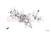 HONDA NC700XDE NC700XD 2014 E-19 TRANSMISSION GEAR