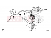 HONDA NC700XDE NC700XD 2014 F-5 ABS MODULATOR