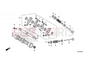 HONDA NC750XE NC750X 2014 E-3 CAMSHAFT / VALVE