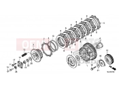 HONDA NC750XE NC750X 2014 E-7 CLUTCH (NC750X / XA)