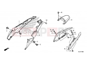 HONDA NC750XE NC750X 2014 F-18 SEAT HOST