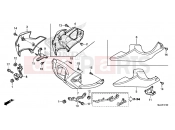 HONDA NC750XE NC750X 2014 F-41 LOWER ENGINE