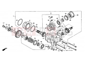 HONDA PC800K Pacific Coast 1989 E-18 PTO SHAFT