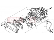 HONDA PC800K Pacific Coast 1989 F-3 METER