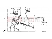HONDA PC800K Pacific Coast 1989 F-6 CLUTCH MASTER