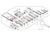 HONDA PC800K Pacific Coast 1989 F-36 TOOLS