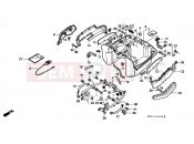 HONDA PC800K Pacific Coast 1989 F-41 TRUNK INTERIOR HOUSING