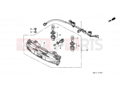 HONDA PC800L Pacific Coast 1990 F-29 REAR LAMP