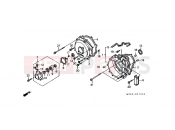 HONDA ST1100N Pan-European 1992 E-7 CLUTCH COVER