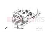 HONDA ST1100N Pan-European 1992 F-1 HEADLIGHT