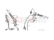 HONDA ST1100N Pan-European 1992 F-4 SWITCH / CABLE