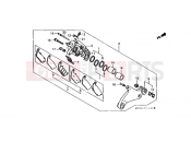 HONDA ST1100N Pan-European 1992 F-14 REAR BRAKE CALIPER