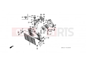 HONDA ST1100N Pan-European 1992 F-33 ​​RADIATOR
