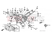 HONDA ST1100N Pan-European 1992 F-35 FRAME HOUSING