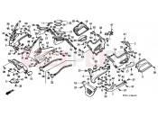 HONDA ST1100N Pan-European 1992 F-38 ENGINE HOUSING