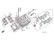 HONDA ST1100T Pan-European 1996 E-3-1 LEFT CYLINDER HEAD