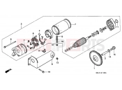 HONDA ST1100T Pan-European 1996 E-11 STARTER ENGINE